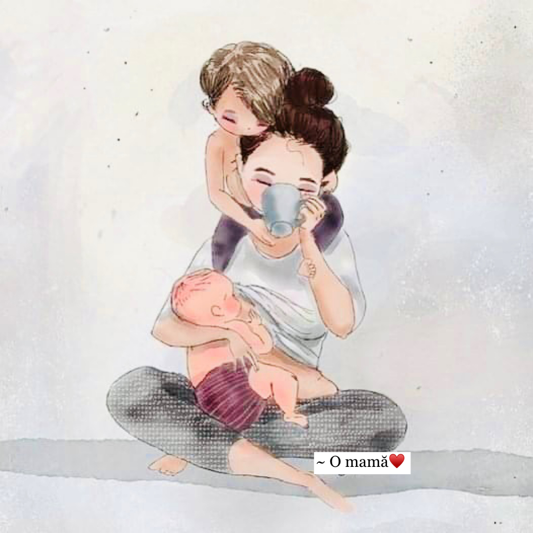 Dimineața unei mame începe așa!