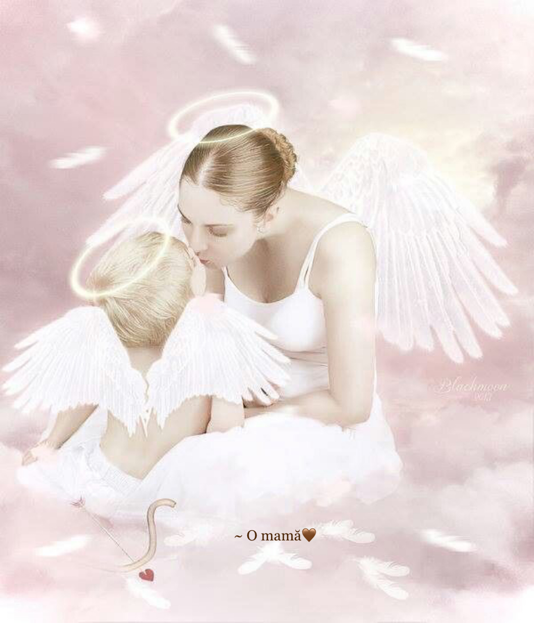 Mamele sunt îngerii copiilor, iar copiii sunt îngerii mamelor!