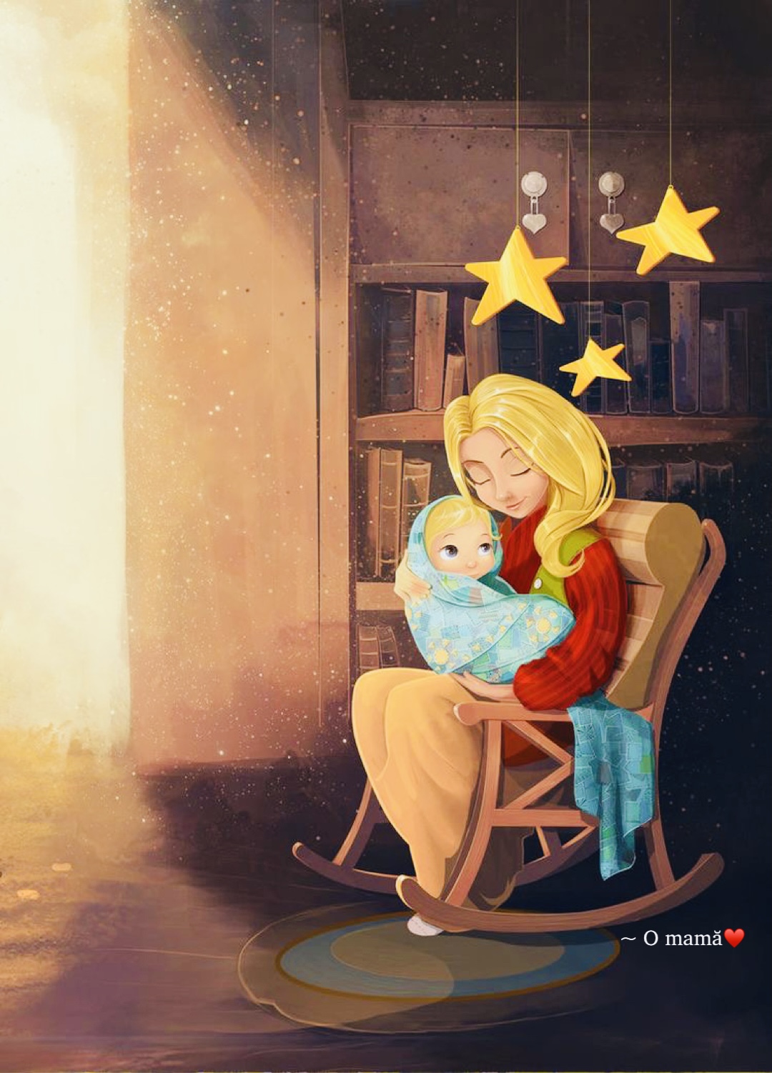 Sunt mamă, casa mea este mereu dezordonată și gălăgioasă, dar inima mea e fericită!